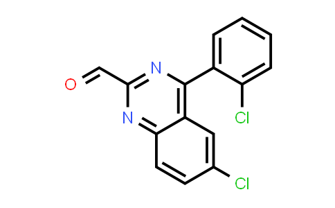 6-Chloro-4-(2-chlorophenyl)quinazoline-2-carbaldehyde