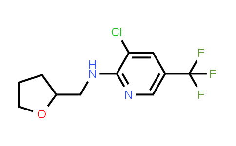3-Chloro-N-((tetrahydrofuran-2-yl)methyl)-5-(trifluoromethyl)pyridin-2-amine