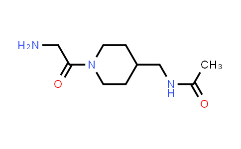 N-((1-(2-Aminoacetyl)piperidin-4-yl)methyl)acetamide