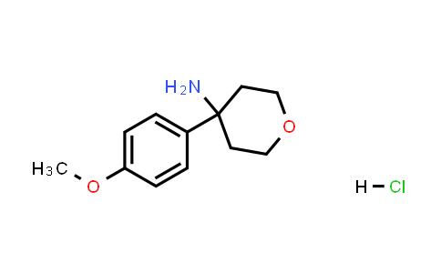4-(4-Methoxyphenyl)tetrahydro-2H-pyran-4-amine hydrochloride