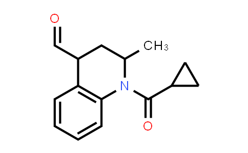 1-(Cyclopropanecarbonyl)-2-methyl-1,2,3,4-tetrahydroquinoline-4-carbaldehyde
