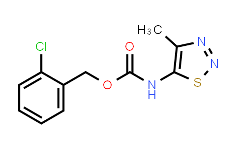 2-Chlorobenzyl (4-methyl-1,2,3-thiadiazol-5-yl)carbamate