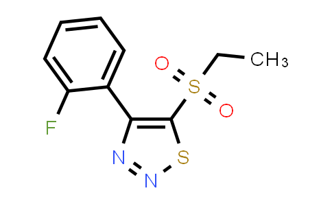 5-(Ethylsulfonyl)-4-(2-fluorophenyl)-1,2,3-thiadiazole
