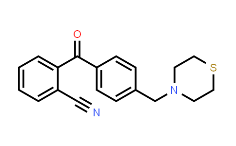 2-Cyano-4'-thiomorpholinomethyl benzophenone