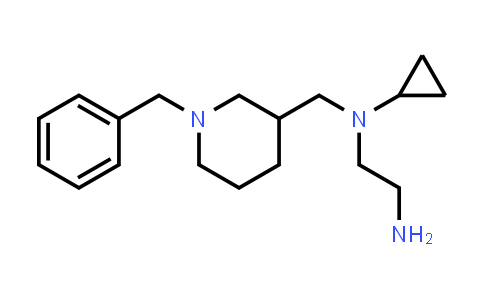 N1-((1-Benzylpiperidin-3-yl)methyl)-N1-cyclopropylethane-1,2-diamine
