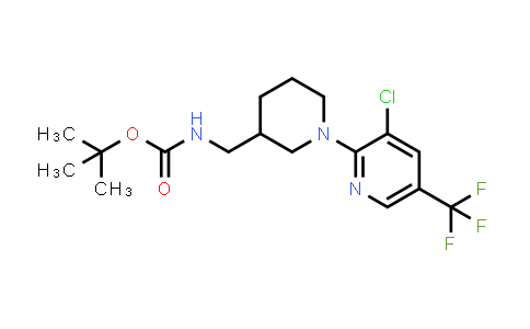 tert-Butyl ((1-(3-chloro-5-(trifluoromethyl)pyridin-2-yl)piperidin-3-yl)methyl)carbamate
