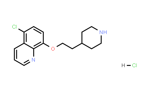 5-Chloro-8-(2-(piperidin-4-yl)ethoxy)quinoline hydrochloride
