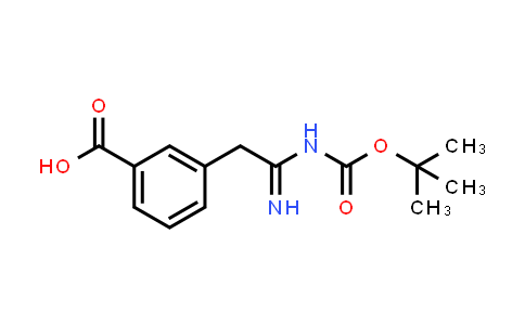 3-(2-((tert-Butoxycarbonyl)amino)-2-iminoethyl)benzoic acid