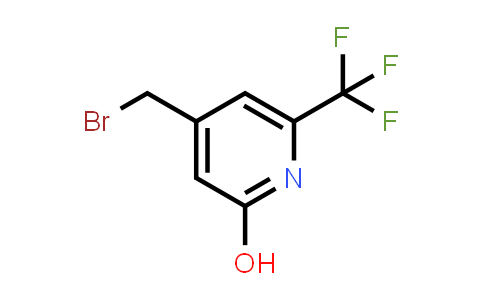 4-Bromomethyl-2-hydroxy-6-(trifluoromethyl)pyridine