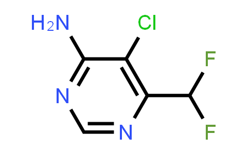 5-Chloro-6-(difluoromethyl)pyrimidin-4-amine