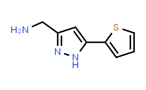 (5-(Thiophen-2-yl)-1H-pyrazol-3-yl)methanamine