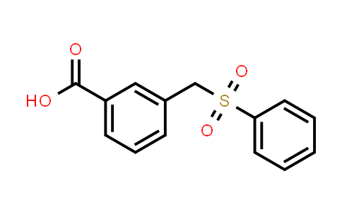 3-((Phenylsulfonyl)methyl)benzoic acid