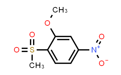 1-Methanesulfonyl-2-methoxy-4-nitrobenzene