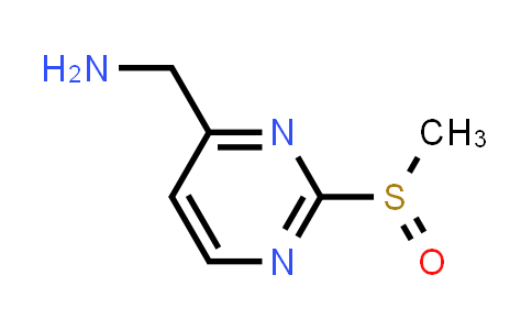 (2-(Methylsulfinyl)pyrimidin-4-yl)methanamine