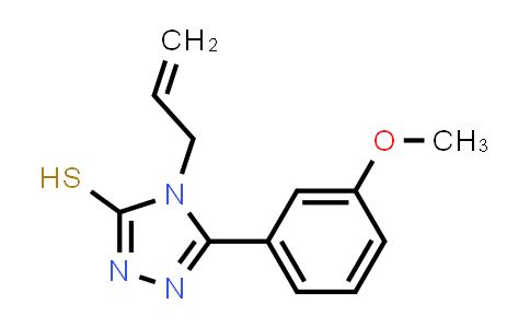 4-Allyl-5-(3-methoxyphenyl)-4H-1,2,4-triazole-3-thiol