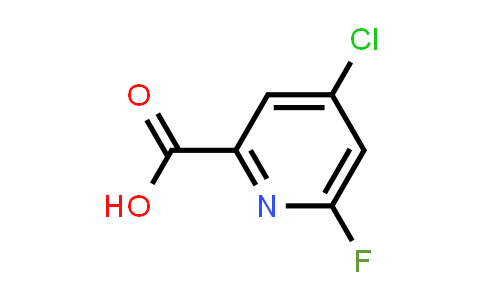 4-Chloro-6-fluoropicolinic acid