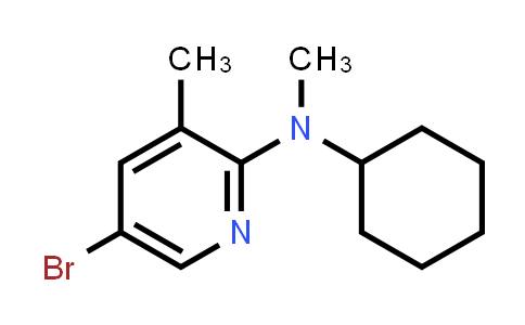 5-Bromo-N-cyclohexyl-N,3-dimethylpyridin-2-amine