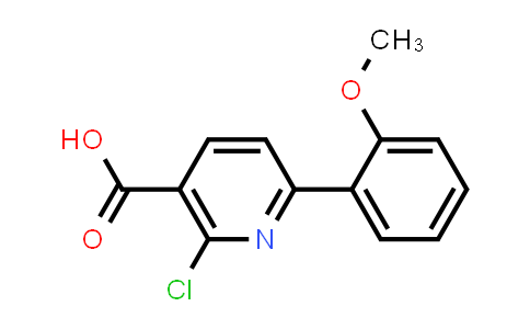 2-Chloro-6-(2-methoxyphenyl)nicotinic acid