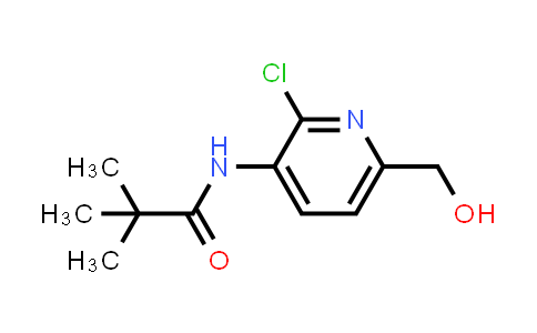 N-(2-Chloro-6-(hydroxymethyl)pyridin-3-yl)pivalamide