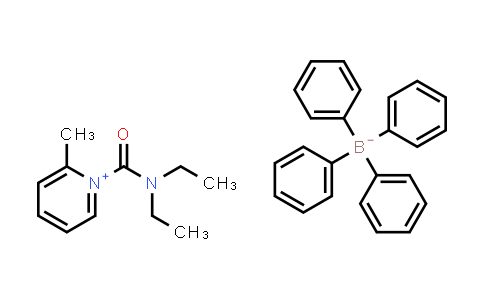 1-(Diethylcarbamoyl)-2-methylpyridin-1-ium tetraphenylborate