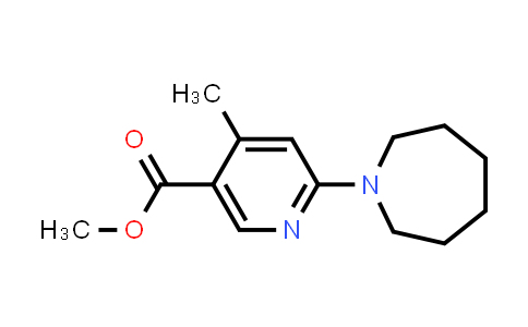 Methyl 6-(azepan-1-yl)-4-methylnicotinate