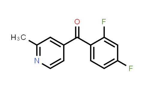 (2,4-Difluorophenyl)(2-methylpyridin-4-yl)methanone