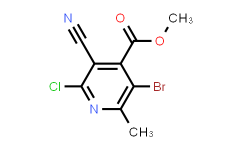 Methyl 3-bromo-6-chloro-5-cyano-2-methylisonicotinate