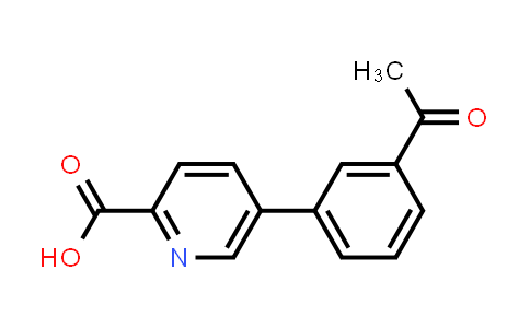 5-(3-Acetylphenyl)-picolinic acid