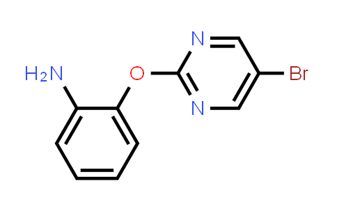 2-((5-Bromopyrimidin-2-yl)oxy)aniline