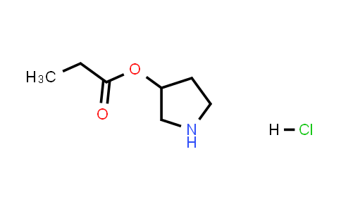Pyrrolidin-3-yl propionate hydrochloride