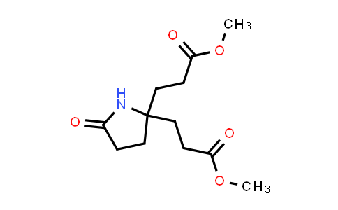 Dimethyl 3,3'-(5-oxopyrrolidine-2,2-diyl)dipropanoate