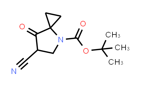 tert-Butyl 6-cyano-7-oxo-4-azaspiro[2.4]heptane-4-carboxylate