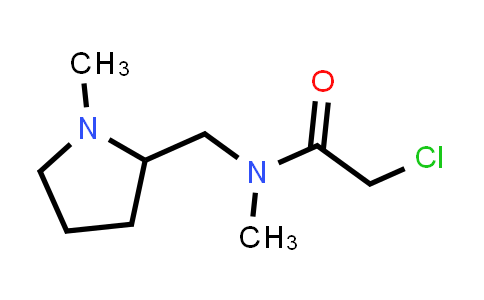 2-Chloro-N-methyl-N-((1-methylpyrrolidin-2-yl)methyl)acetamide