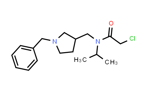 N-((1-Benzylpyrrolidin-3-yl)methyl)-2-chloro-N-isopropylacetamide