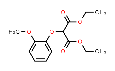 Diethyl (2-methoxyphenoxy)propanedioate