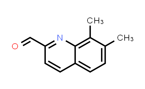 7,8-Dimethylquinoline-2-carbaldehyde