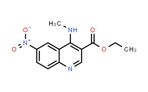 Ethyl 4-(methylamino)-6-nitroquinoline-3-carboxylate
