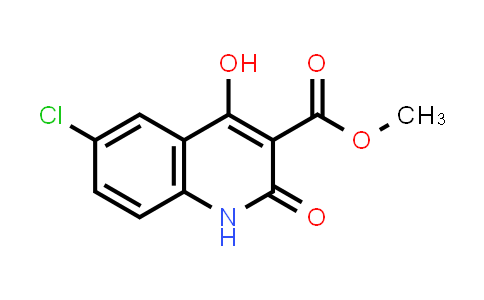 Methyl 6-chloro-4-hydroxy-2-oxo-1,2-dihydroquinoline-3-carboxylate