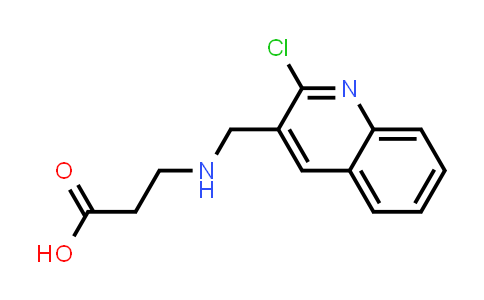 3-(((2-Chloroquinolin-3-yl)methyl)amino)propanoic acid