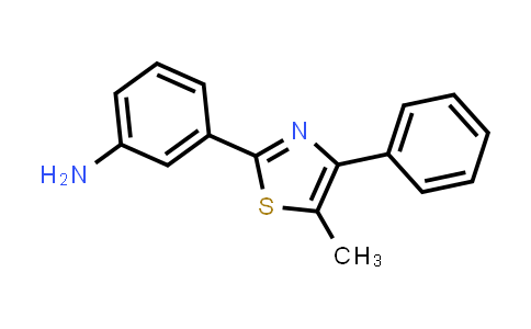 3-(5-Methyl-4-phenylthiazol-2-yl)aniline
