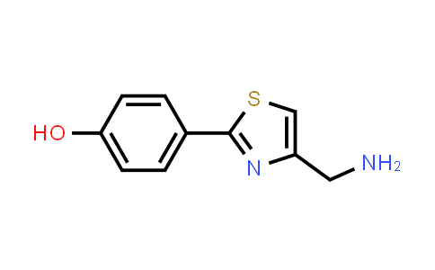 4-(4-(Aminomethyl)thiazol-2-yl)phenol