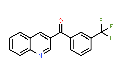 Quinolin-3-yl(3-(trifluoromethyl)phenyl)methanone