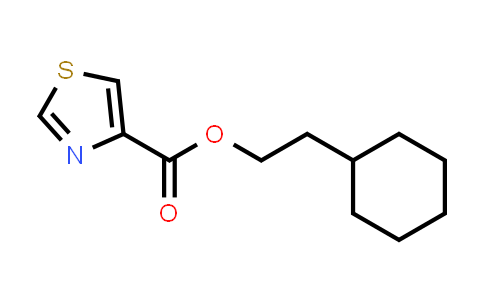 2-Cyclohexylethyl thiazole-4-carboxylate