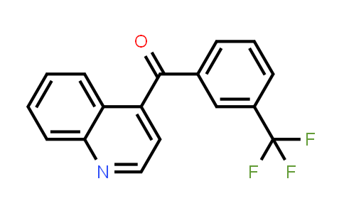 Quinolin-4-yl(3-(trifluoromethyl)phenyl)methanone