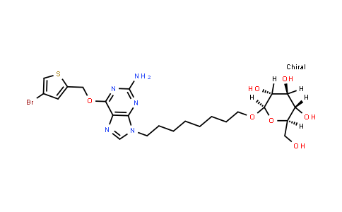 Glucose-conjugated MGMT inhibitor