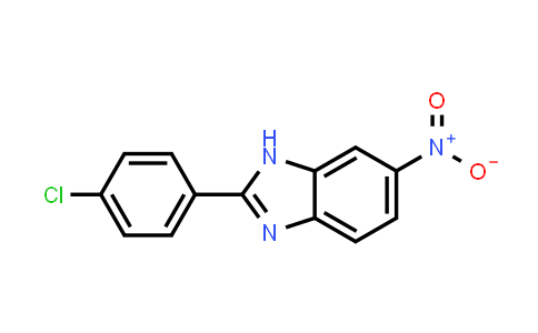 2-(4-Chlorophenyl)-6-nitro-1H-1,3-benzodiazole