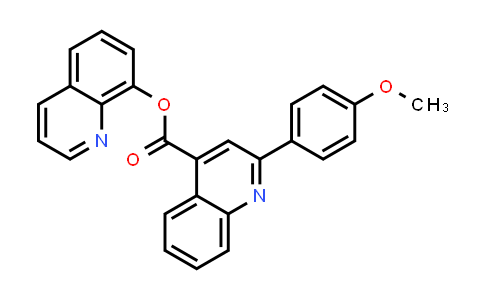 Quinolin-8-yl 2-(4-methoxyphenyl)quinoline-4-carboxylate