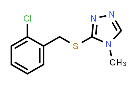 3-((2-Chlorobenzyl)thio)-4-methyl-4H-1,2,4-triazole