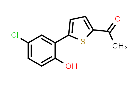 1-(5-(5-Chloro-2-hydroxyphenyl)thiophen-2-yl)ethan-1-one