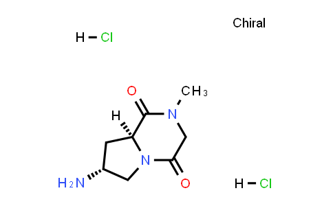 (7R,8aS)-7-amino-2-methylhexahydropyrrolo[1,2-a]pyrazine-1,4-dione dihydrochloride